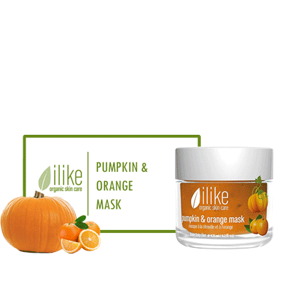 Ilike Gel Mask - Pumpkin & Orange - BiosenseClinic.ca