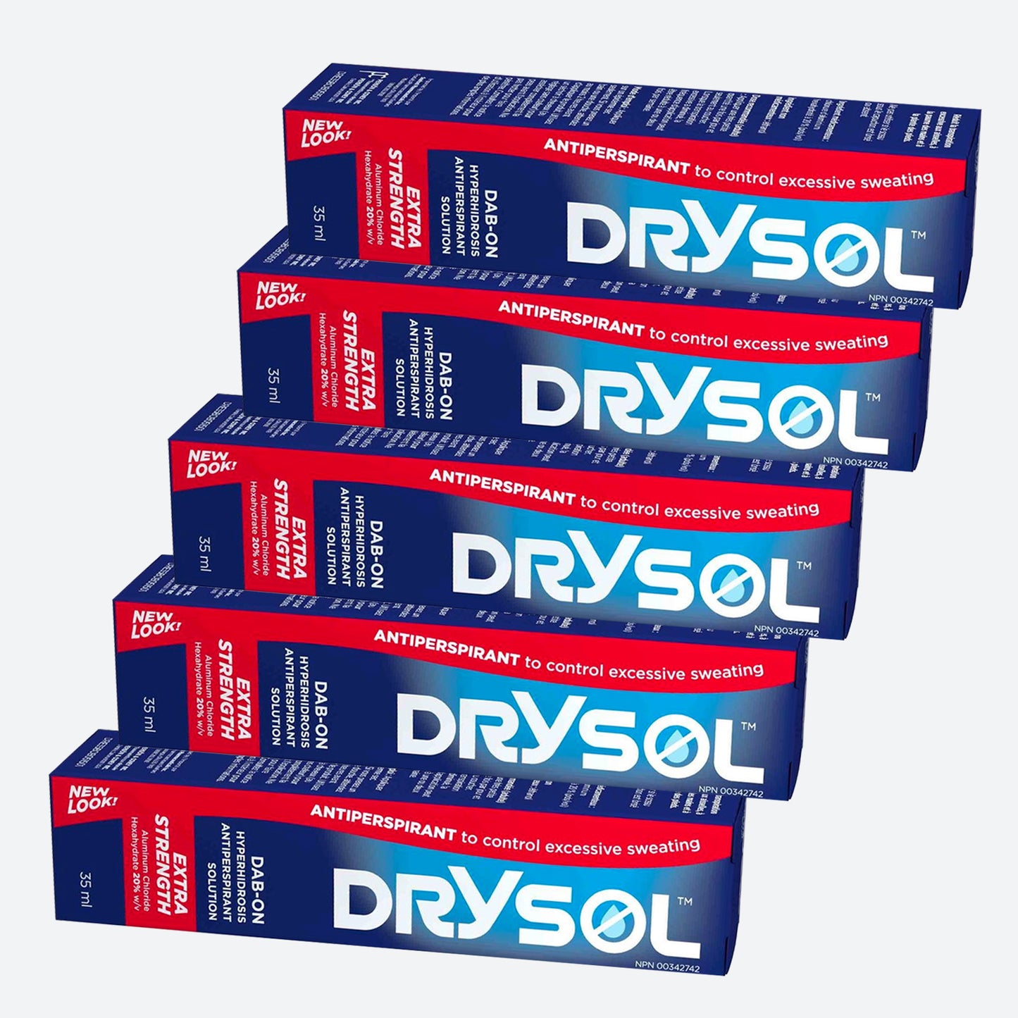 Drysol Dab On - Extra Strength 20% 35ml - BiosenseClinic.ca