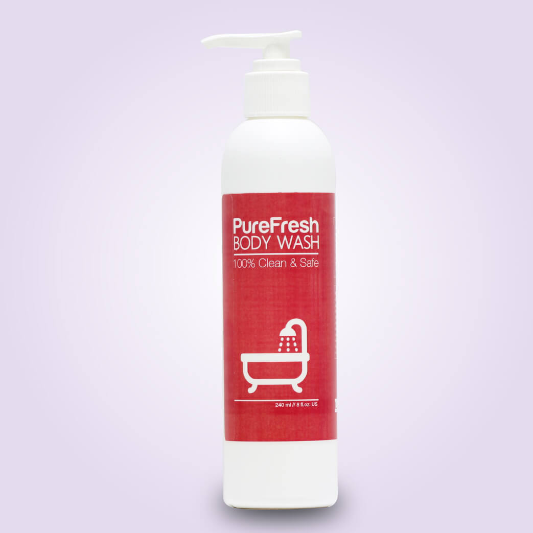 PureFresh Body Wash Pump 240ml - BiosenseClinic.ca
