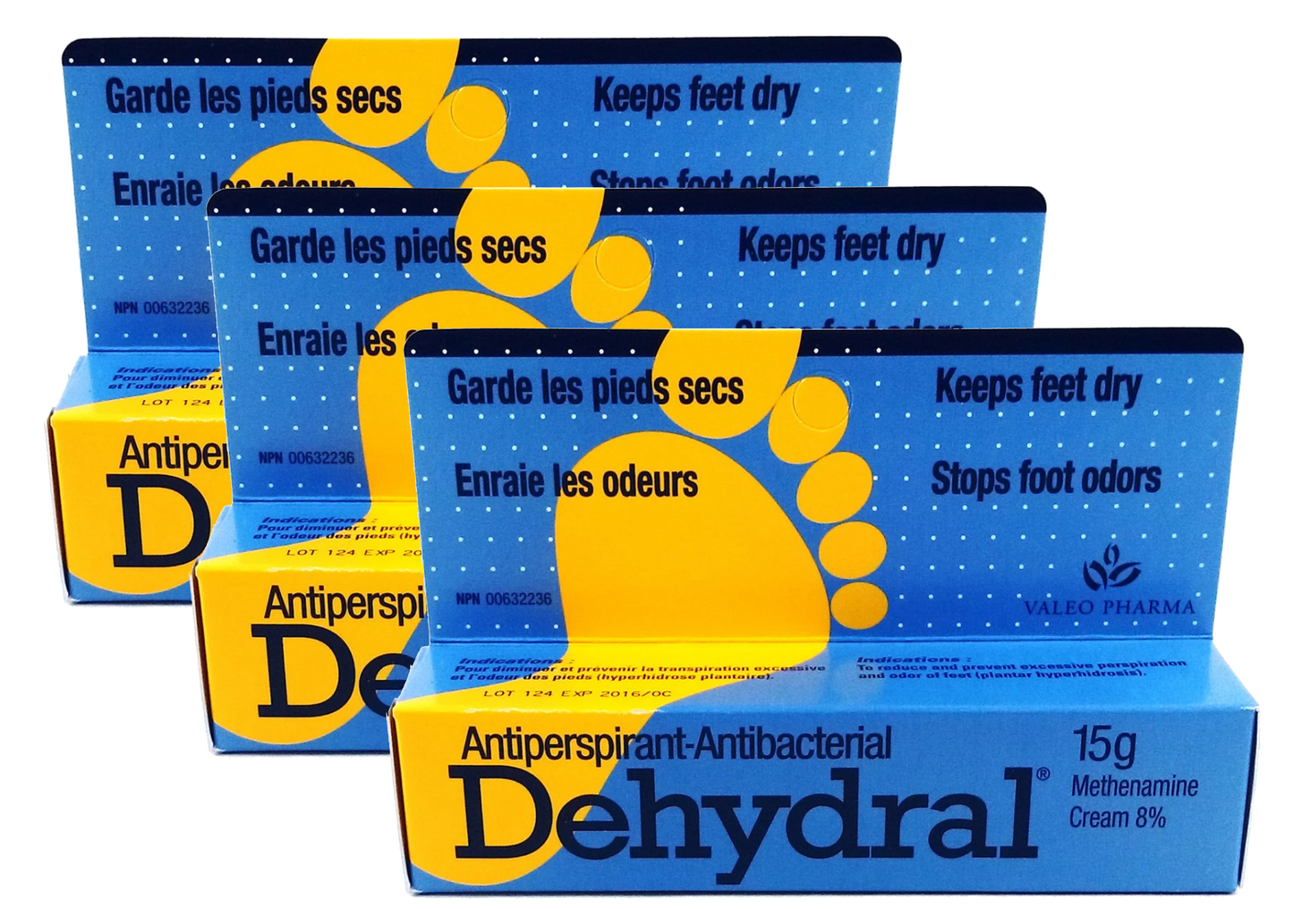 Dehydral Foot Cream 8 % x 3 boxes