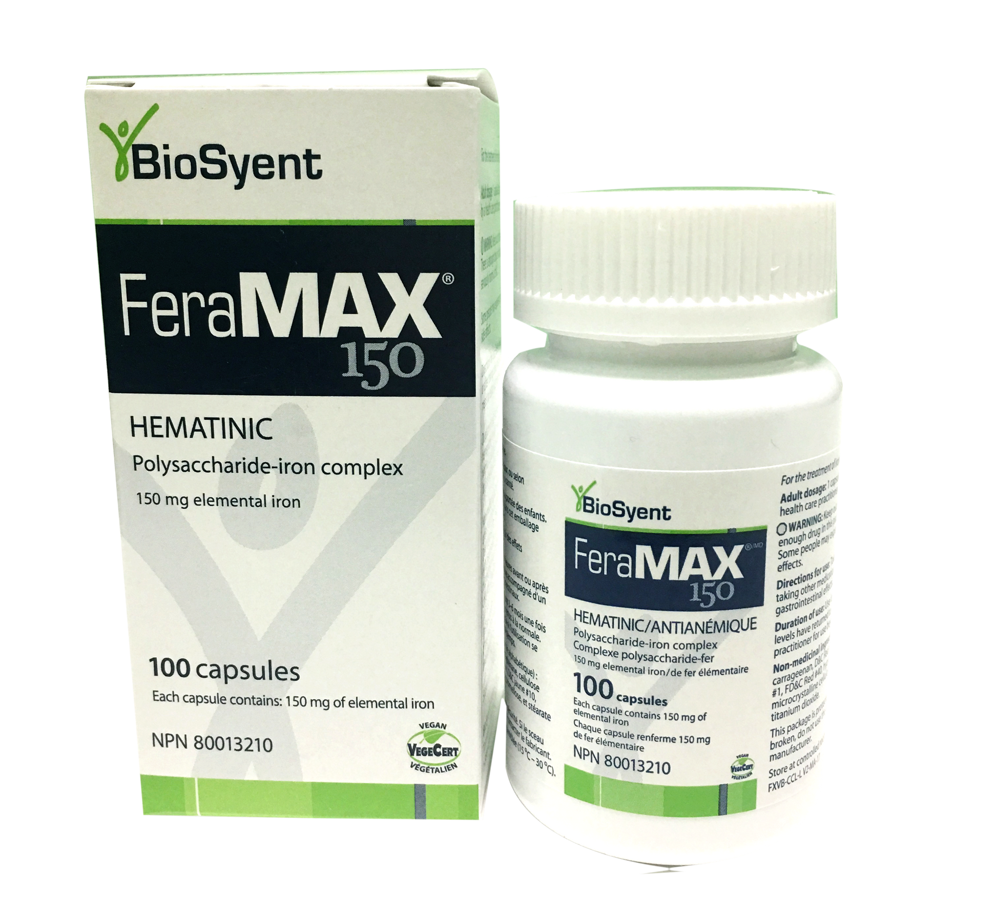 FERAMAX 150 mg - BiosenseClinic.ca