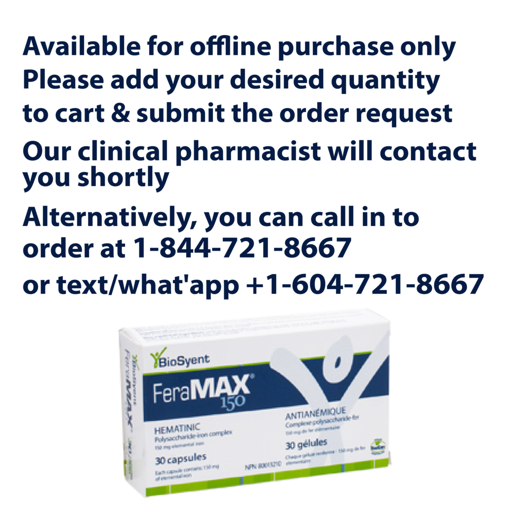 FERAMAX 150 mg - BiosenseClinic.ca