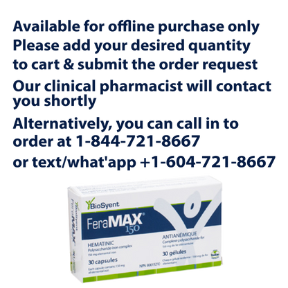 FERAMAX 150 mg - BiosenseClinic.ca