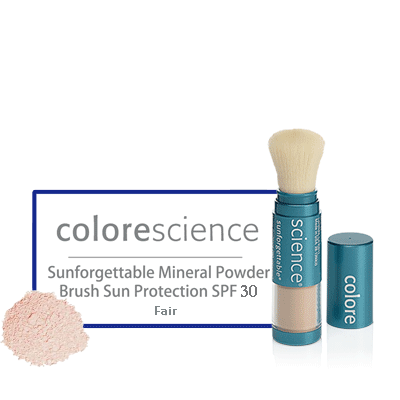 Colorescience Sunforgettable Mineral Powder Brush Sun Protection SPF 30 - 6 g - BiosenseClinic.ca