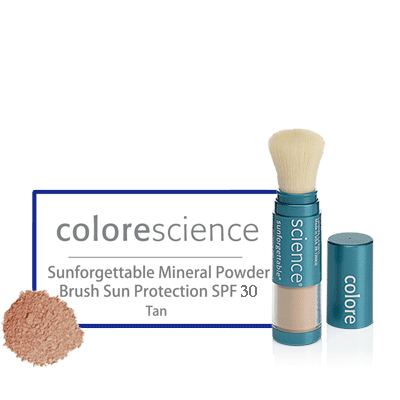 Colorescience Sunforgettable Mineral Powder Brush Sun Protection SPF 30 - 6 g - BiosenseClinic.ca