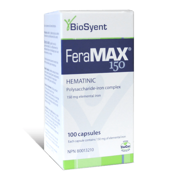 FERAMAX 150 mg x 100 caps- BiosenseClinic.ca