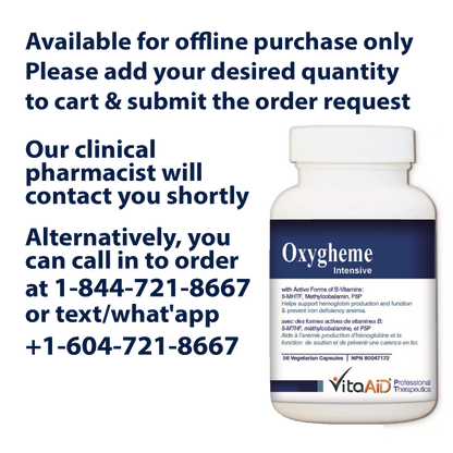 VitaAid Oxygheme Intensive - BiosenseClinic.ca